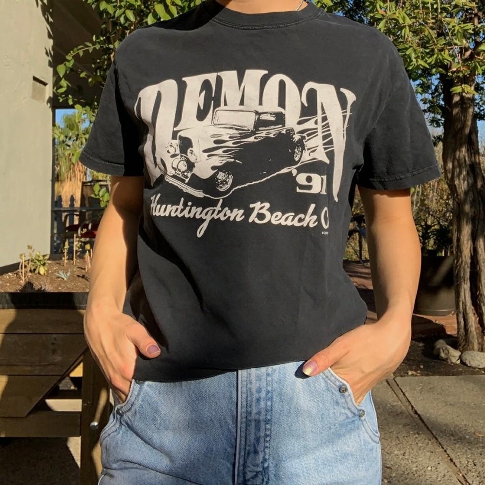 brandy melville demon huntington beach shirt